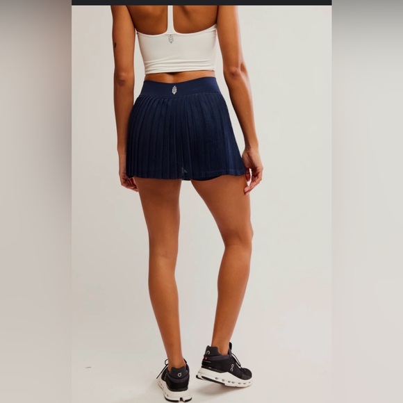 FP Movement by Free People Dresses & Skirts - NWT  FREE Movement by Free People Navy Pleated Active Mini Skirt M/L